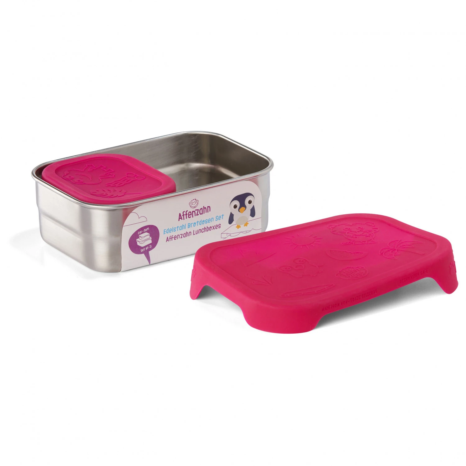 Affenzahn - Lunchbox Set Owl - Food Storage 5 Affenzahn - Lunchbox Set Owl - Food Storage - Image 3