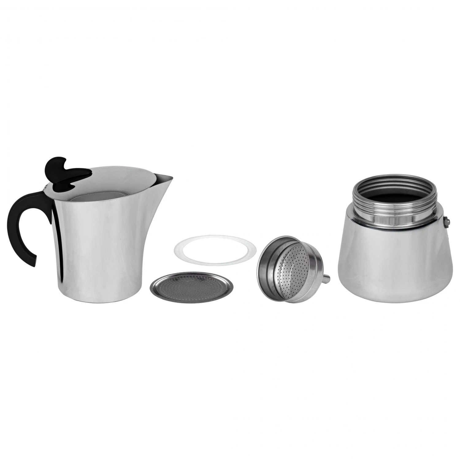 Basic Nature - Espresso Maker Stainless Steel 5 Basic Nature - Espresso Maker Stainless Steel - Image 3