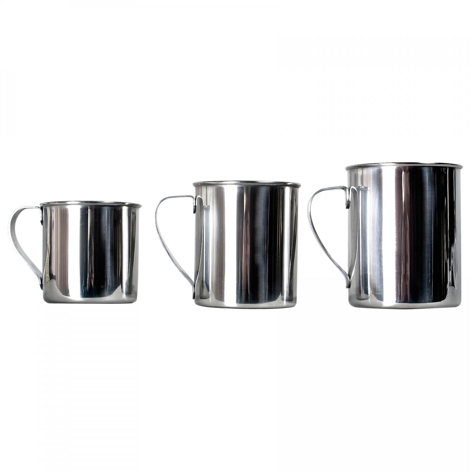 Basic Nature - Polished Stainless Steel Mug 3 Basic Nature - Polished Stainless Steel Mug