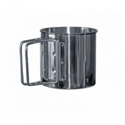 Basic Nature - Stainless Steel Cup With Foldable Handle