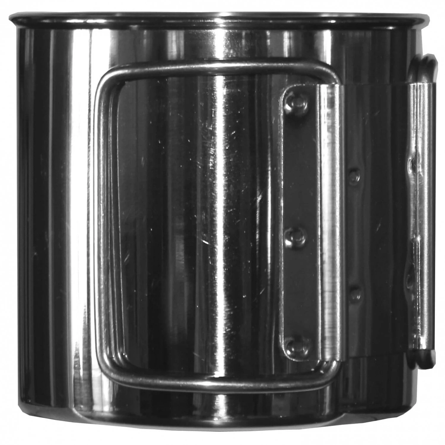 Basic Nature - Stainless Steel Cup With Foldable Handle 4 Basic Nature - Stainless Steel Cup With Foldable Handle - Image 2