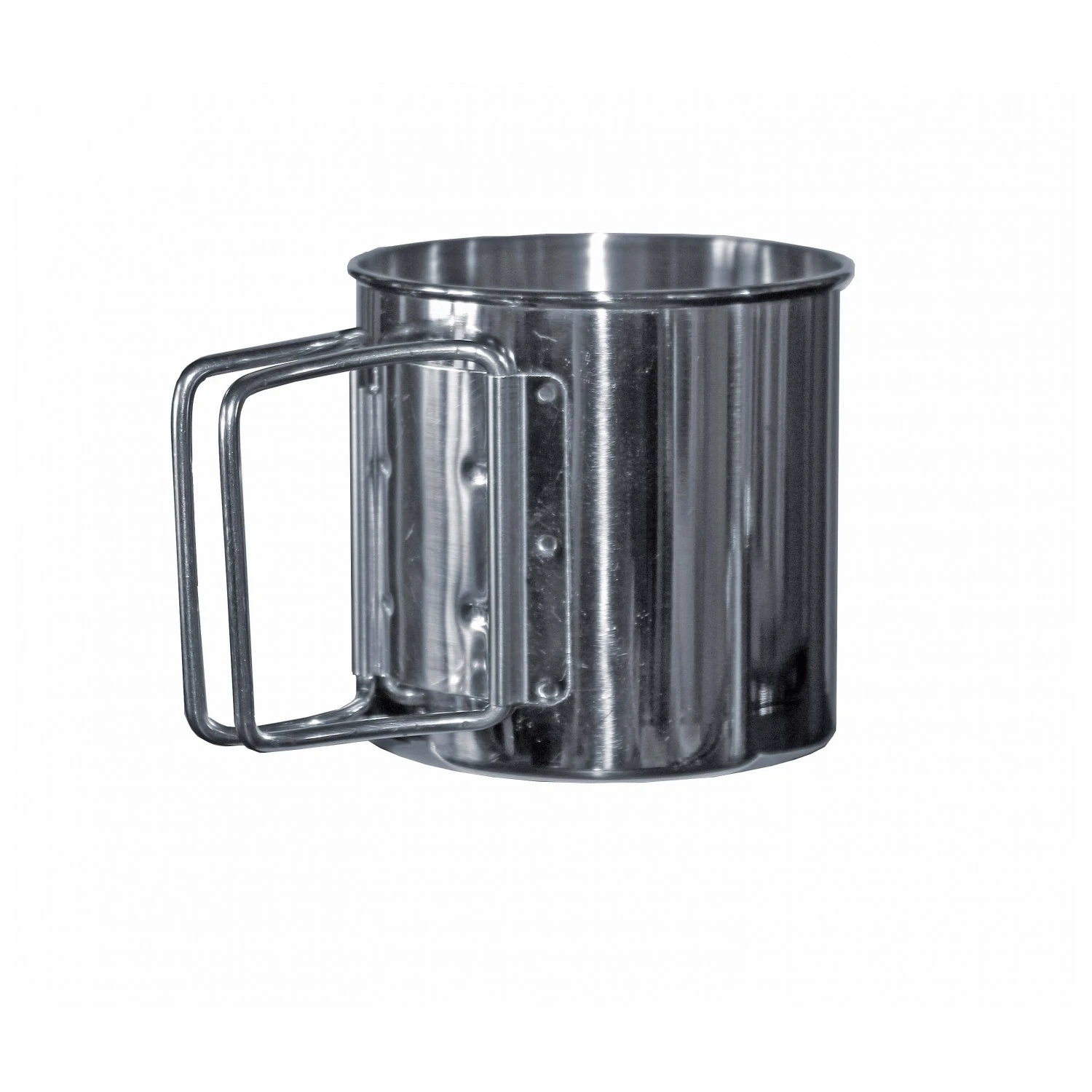 Basic Nature - Stainless Steel Cup With Foldable Handle 3 Basic Nature - Stainless Steel Cup With Foldable Handle