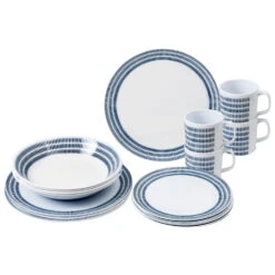 Brunner - Melamine Set Bluebay - Set Of Dishes