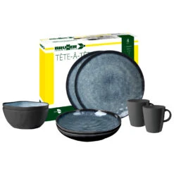 Brunner - Set Tête-À-Tête - Set Of Dishes 12 Brunner - Set Tête-À-Tête - Set Of Dishes -PRIM Camping Shop brunner set tete a tete set of dishes 4
