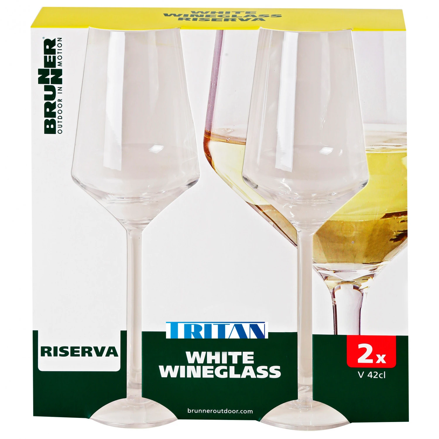 Brunner - Set White Wineglass Riserva - Mug 3 Brunner - Set White Wineglass Riserva - Mug
