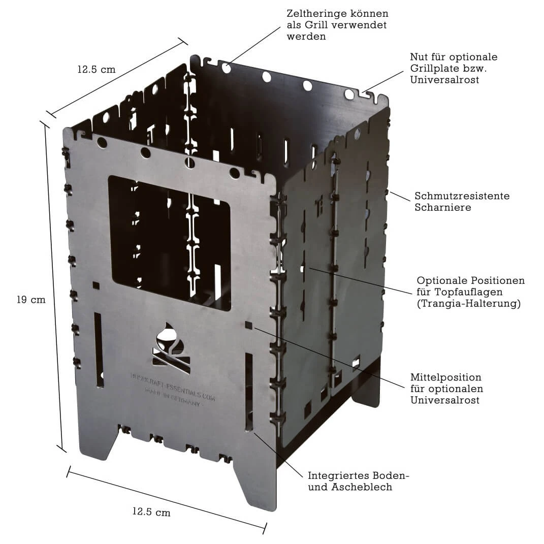 Bushcraft Essentials - Bushbox XL Titan - Solid Fuel Stoves 4 Bushcraft Essentials - Bushbox XL Titan - Solid Fuel Stoves - Image 2