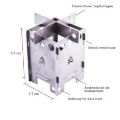 Bushcraft Essentials - EDCBox - Solid Fuel Stoves 7 Bushcraft Essentials - EDCBox - Solid Fuel Stoves -PRIM Camping Shop bushcraft essentials edcbox solid fuel stoves detail 3