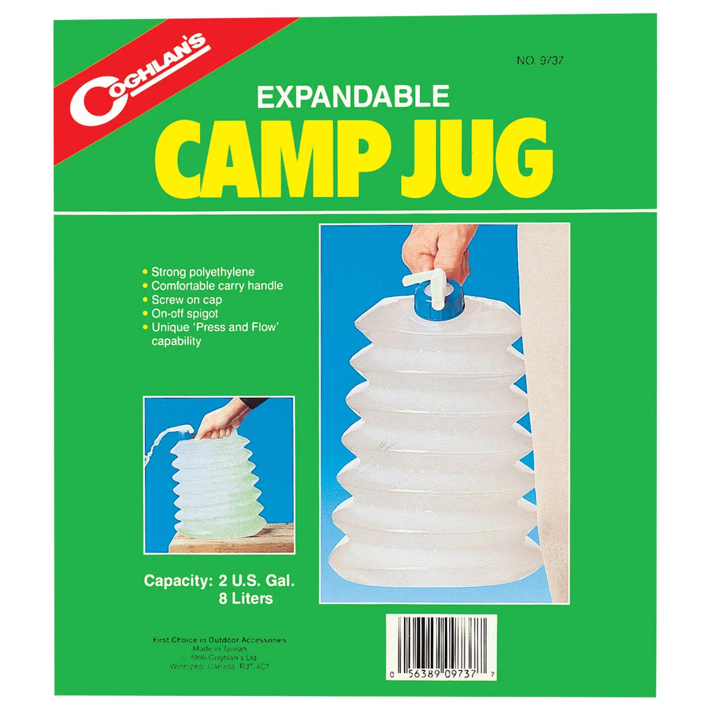 Coghlans - Faltkanister Camp Jug - Water Bladder 3 Coghlans - Faltkanister Camp Jug - Water Bladder