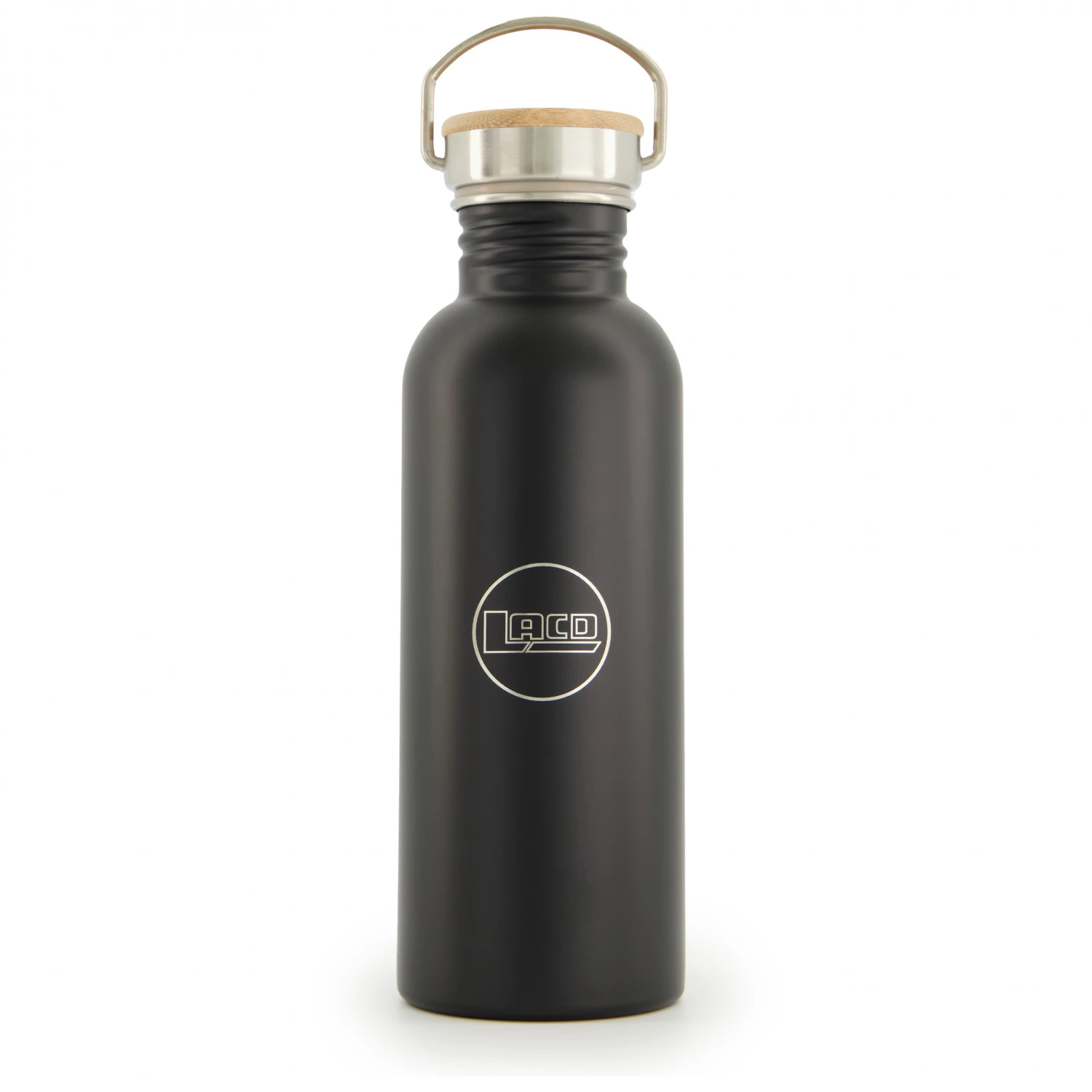 LACD - Steel Bottle Wood Closure - Water Bottle 3 LACD - Steel Bottle Wood Closure - Water Bottle