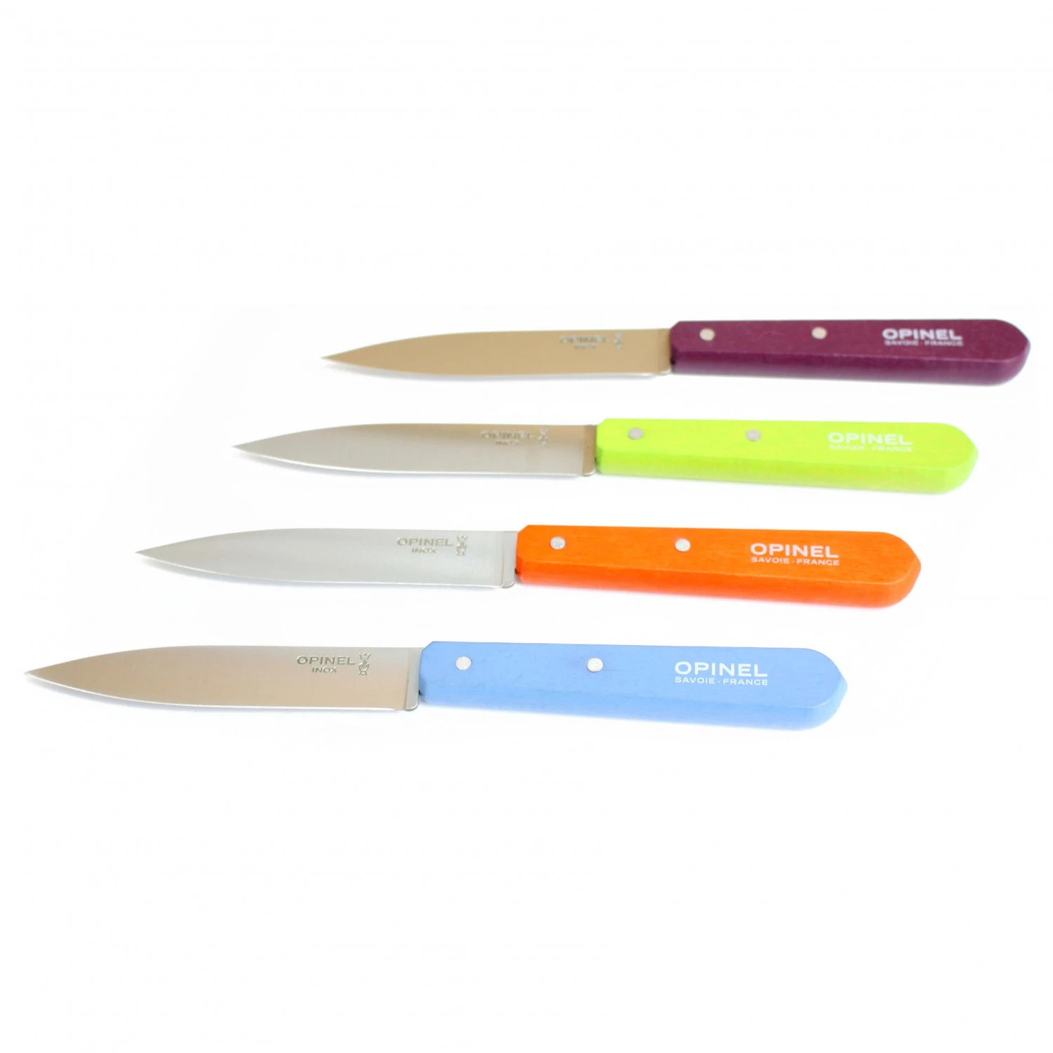 Opinel - Kitchen Knife Set (4-Colour-Pack) 5 Opinel - Kitchen Knife Set (4-Colour-Pack) - Image 3