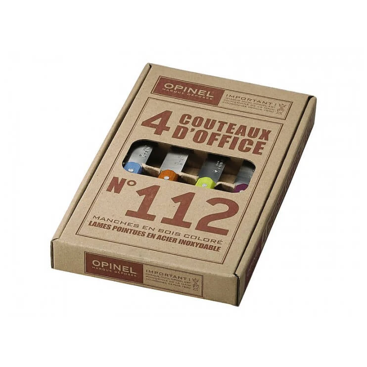 Opinel - Kitchen Knife Set (4-Colour-Pack) 4 Opinel - Kitchen Knife Set (4-Colour-Pack) - Image 2