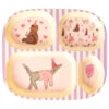 Rice - Melamine Kids 4 Room Plate - Plate 2 Rice - Melamine Kids 4 Room Plate - Plate -PRIM Camping Shop rice melamine kids 4 room plate plate