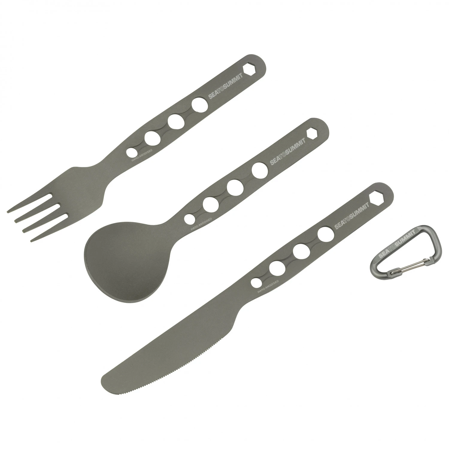 Sea To Summit - Alphaset 3 Pc Cutlery Set 3 Sea To Summit - Alphaset 3 Pc Cutlery Set
