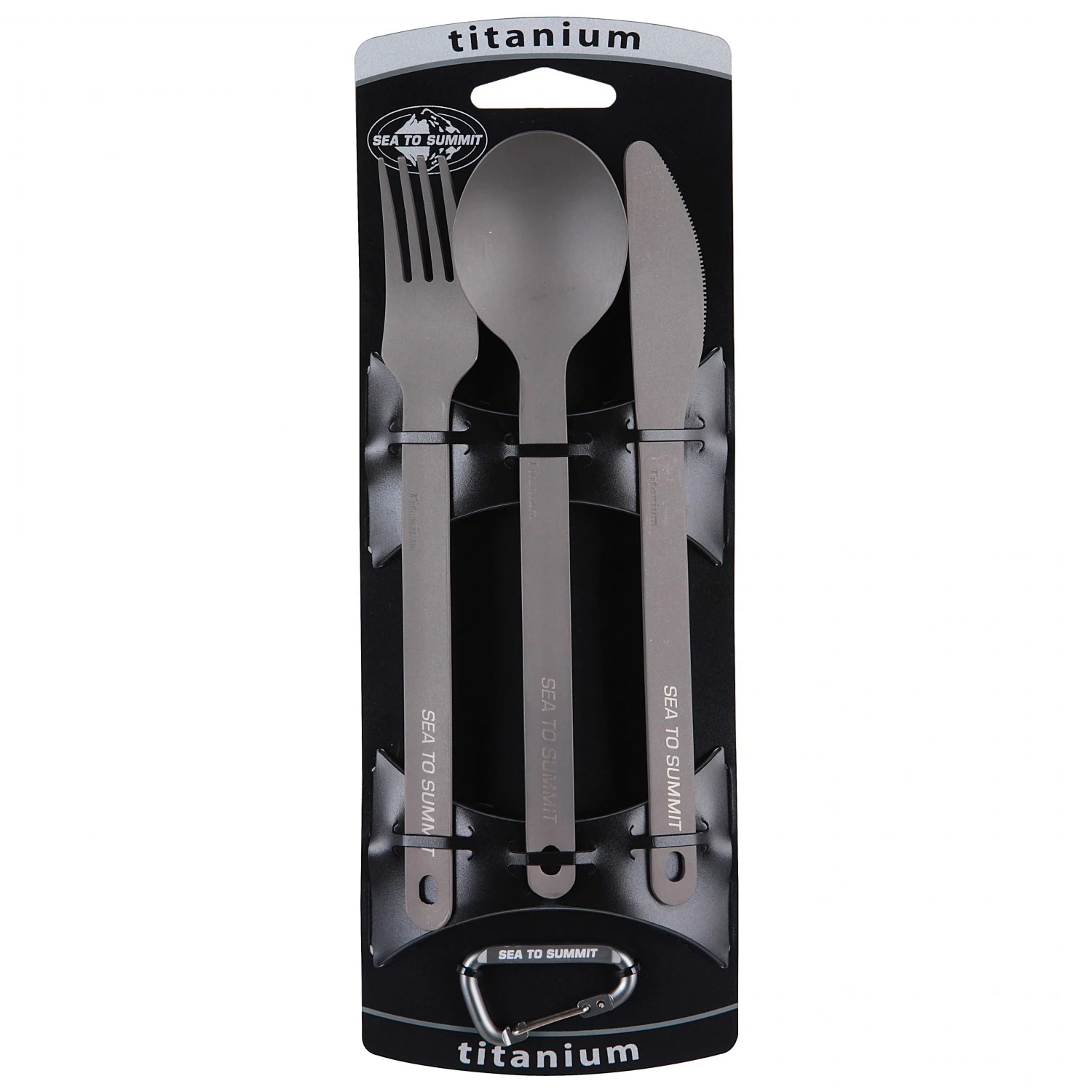 Sea To Summit - Titanium Cutlery 3-Set 4 Sea To Summit - Titanium Cutlery 3-Set - Image 2