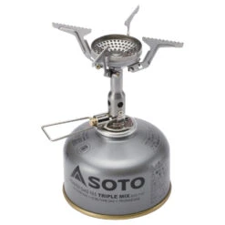 Soto - Amicus W/O Igniter + New River Pot Combo - Gas Stove 12 Soto - Amicus W/O Igniter + New River Pot Combo - Gas Stove -PRIM Camping Shop soto amicus w o igniter new river pot combo gas stove detail 5