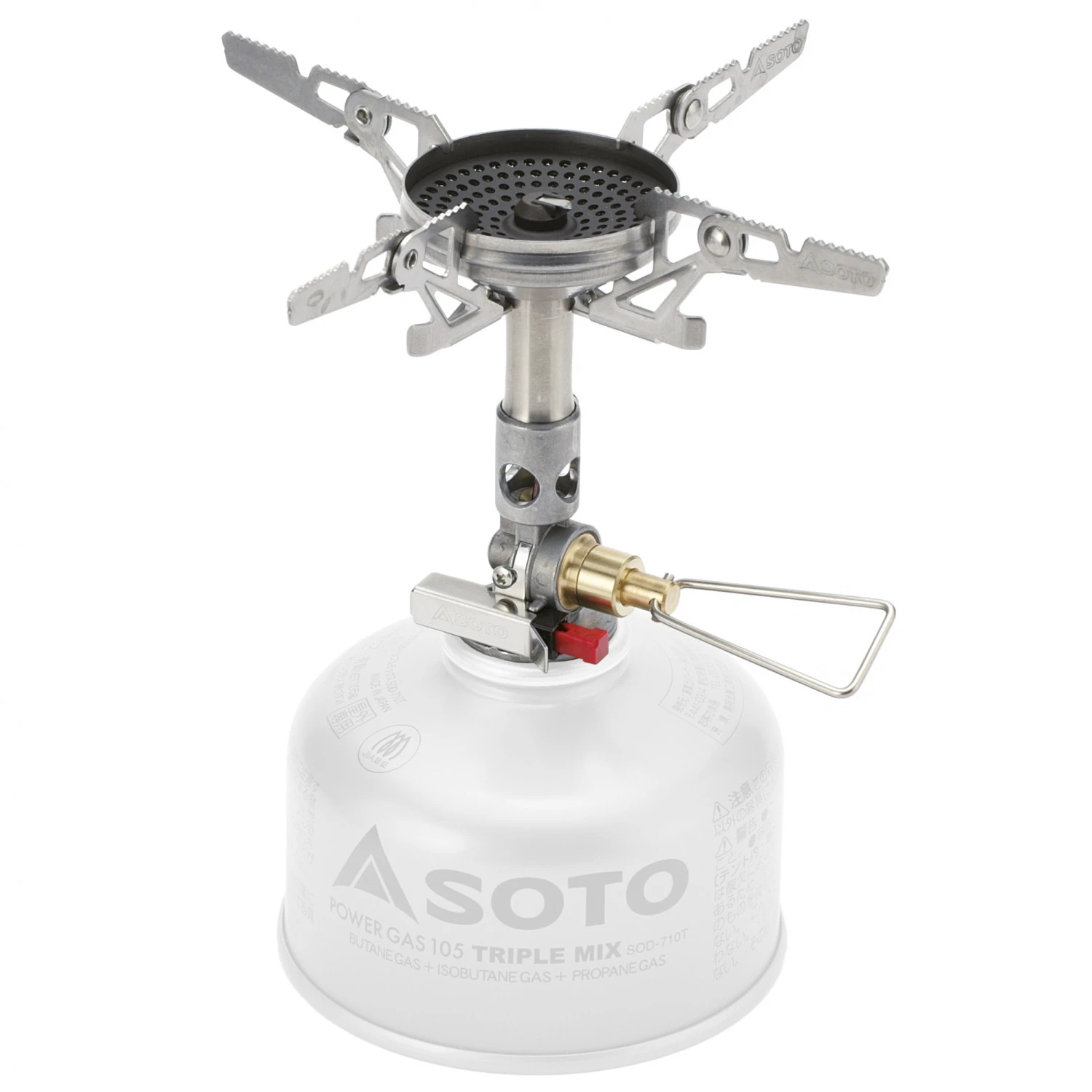 Soto - Windmaster With Micro Regulator With 4Flex - Gas Stove 3 Soto - Windmaster With Micro Regulator With 4Flex - Gas Stove