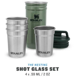 Stanley - Adventure Shot Glass Set 12 Stanley - Adventure Shot Glass Set -PRIM Camping Shop stanley adventure shot glass set detail 5
