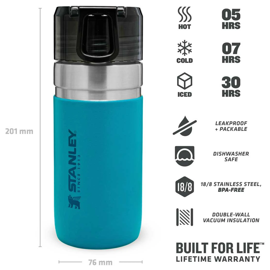 Stanley - Go Series Water Bottle - Insulated Bottle 5 Stanley - Go Series Water Bottle - Insulated Bottle - Image 3