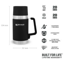 Stanley - Master Vacuum Food Jar - Food Storage 11 Stanley - Master Vacuum Food Jar - Food Storage -PRIM Camping Shop stanley master vacuum food jar food storage detail 5