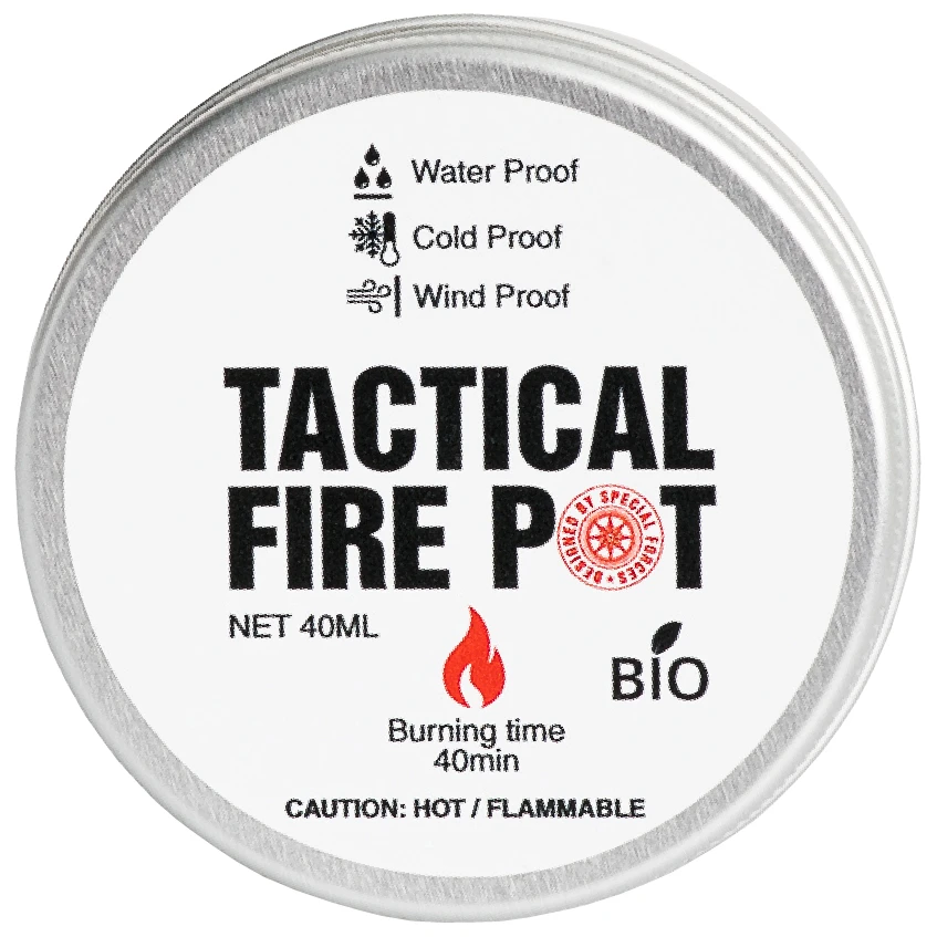 TACTICAL FOODPACK - Tactical Fire Pot - Solid Fuel Stoves 3 TACTICAL FOODPACK - Tactical Fire Pot - Solid Fuel Stoves