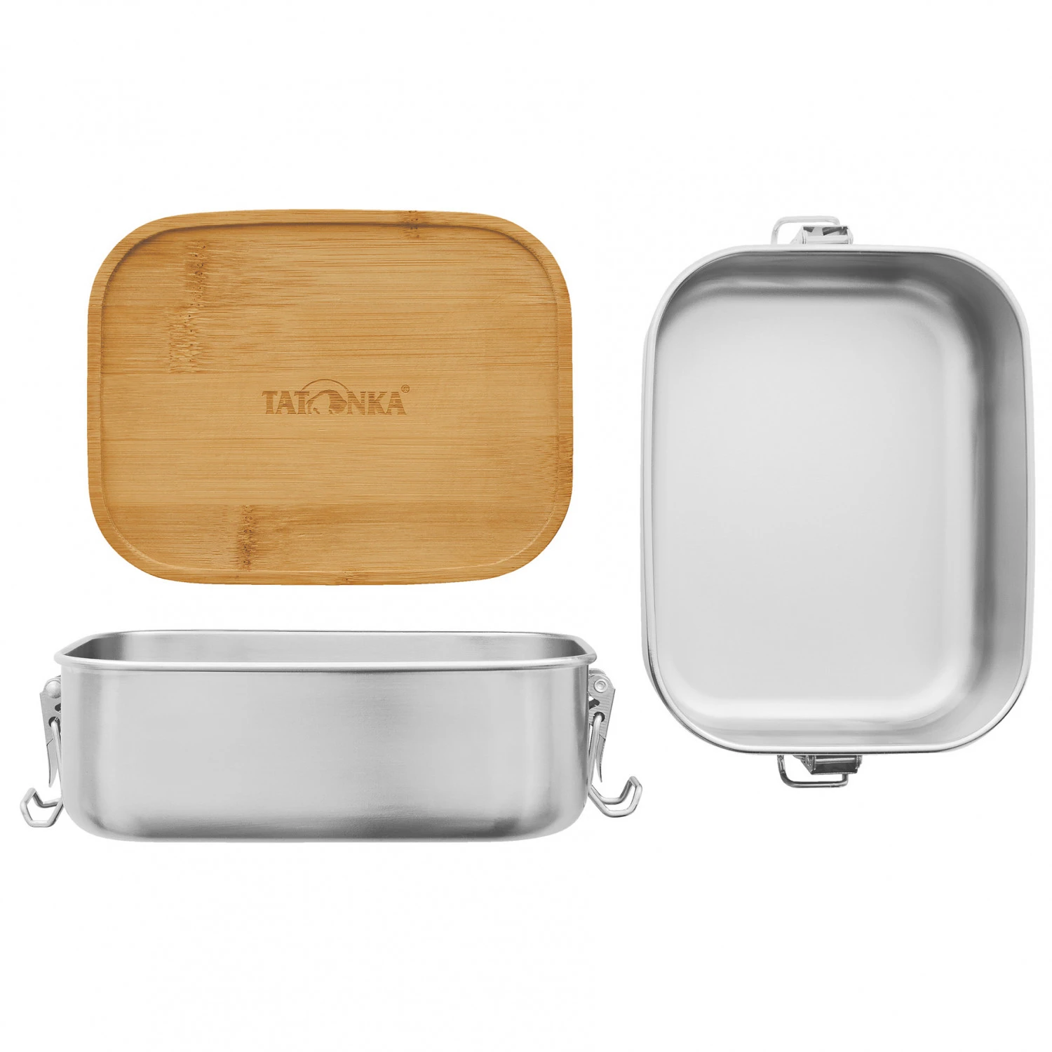 Tatonka - Lunch Box I 800 Bamboo - Food Storage 4 Tatonka - Lunch Box I 800 Bamboo - Food Storage - Image 2